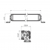 LED фара CYCLONE WL-K5 160W 1072MM COMBO